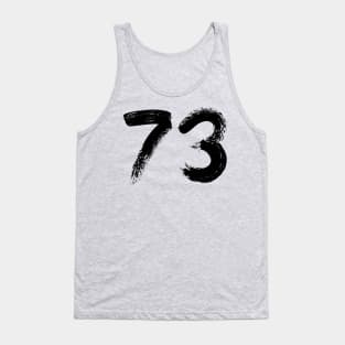 Number 73 Tank Top